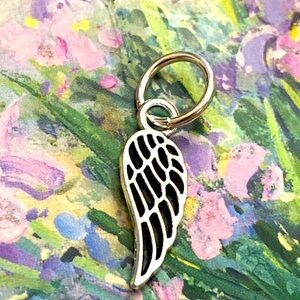 5/$10❤️❤️❤️NEW TIBETAN SILVER Wing CHARM PENDANT